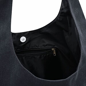 Plážová taška s uzlíkem, antracitová