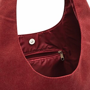 Plážová taška s uzlíkem, červená