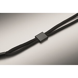 Poutko na telefon a zápěstí, černá