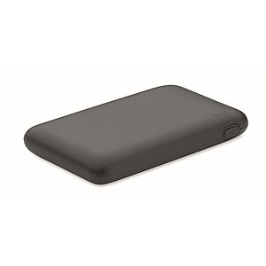 Powerbanka 5000 mAh, tmavě šedá