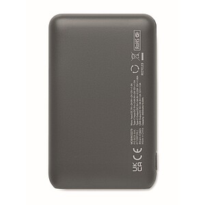 Powerbanka 5000 mAh, tmavě šedá