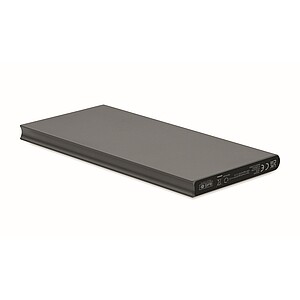 Powerbanka 8000 mAh, tmavě šedá
