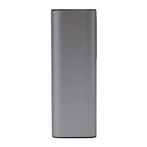Powerbanka s integrovaným nabíjecím kabelem 20 000 mAh, stříbrná