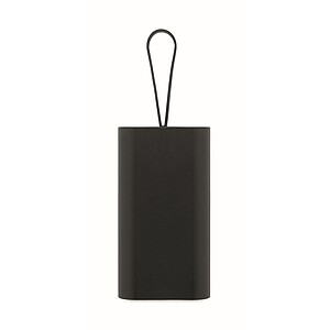 Powerbanka z recyklovaného hliníku 20.000 mAh, černá