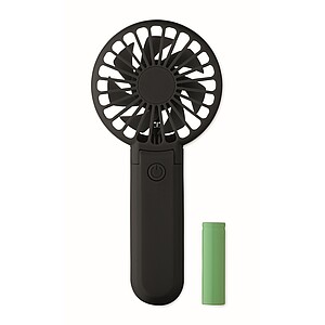 Přenosný skládací ventilátor, černá