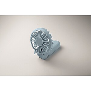 Přenosný skládací ventilátor, jemně modrá
