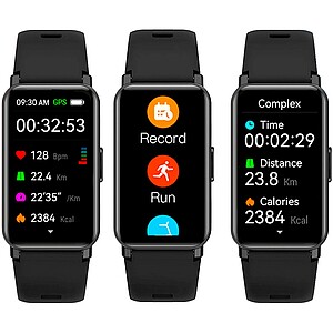 Prixton chytrý náramek s GPS, černá