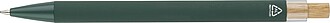 Propiska z recyklovaného hliníku, zelená