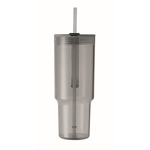 Průhledný hrnek 1200 ml, šedá