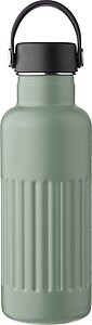 Recyklovaná dvoustěnná nerezová láhev 500 ml, zelená