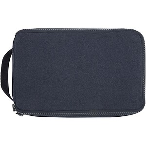 Recyklovaný organizér na toaletní potřeby 500 g/m2, námořní modrá