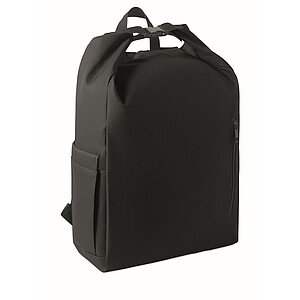Rolovací batoh na notebook, černá
