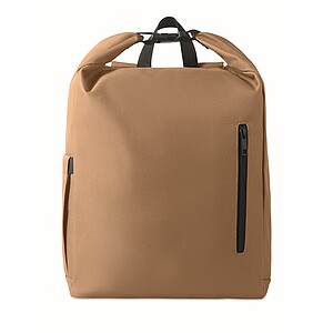 Rolovací batoh na notebook, khaki