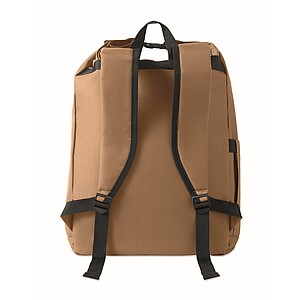 Rolovací batoh na notebook, khaki