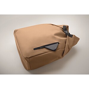 Rolovací batoh na notebook, khaki