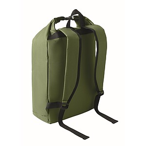 Rolovací batoh na notebook, vojenská zelená