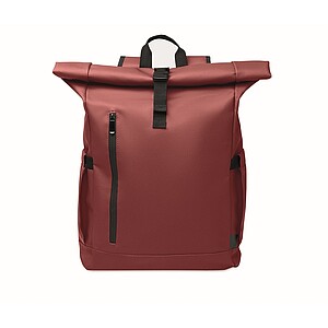Rolovací batoh z 600D, vínová