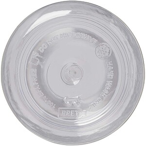 RPET láhev na vodu 600ml, bílá