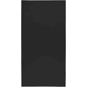 RPET sportovní ručník 50×100 cm, černá