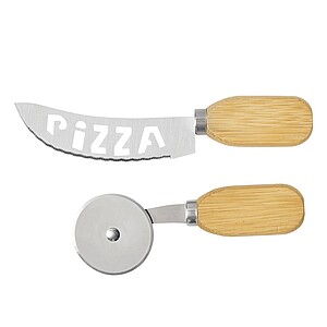 Sada na krájení pizzy, hnědá