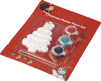 Sada na malování vánočního stromečku, vícebarevná