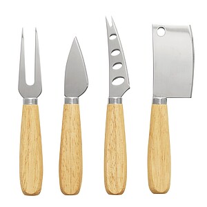 Sada příborů na sýr, hnědá