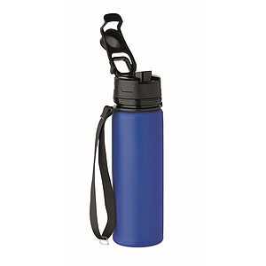 Silikonová sportovní láhev 500 ml,, královská modrá