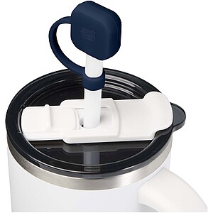 Silikonový kryt na brčko, námořní modrá