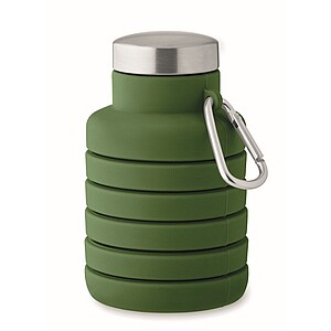 Skládací láhev 500ml, tmavě zelená