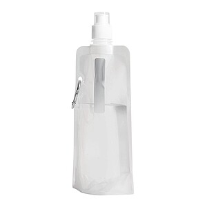 Skládací láhev na pití 400 ml, bílá