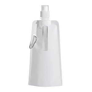Skládací láhev na pití 400 ml, bílá