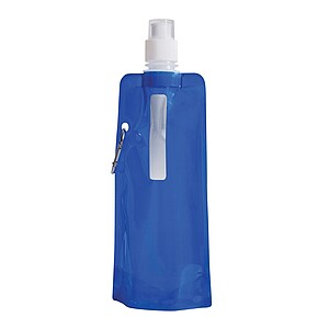 Skládací láhev na pití 400 ml, modrá