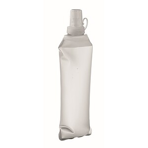 Skládací láhev na vodu 500 ml, bílá