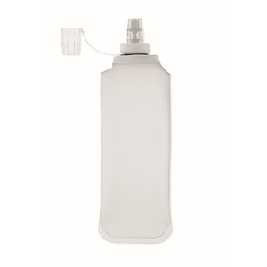 Skládací láhev na vodu 500 ml, bílá