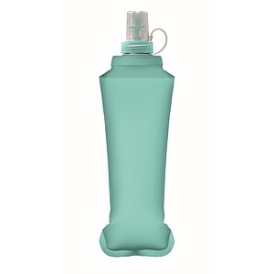 Skládací láhev na vodu 500 ml, tyrkysová