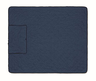 Skládací pikniková deka, modrá