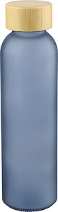 Skleněná láhev na pití, 500 ml, kobaltově modrá