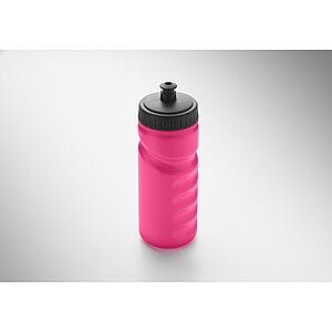 Sportovní láhev 500 ml, fluo růžová