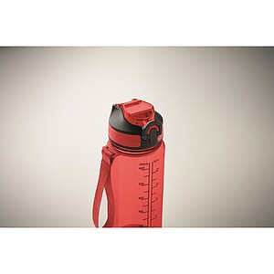 Sportovní láhev na vodu, 700ml, červená