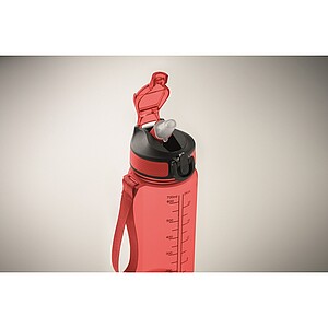 Sportovní láhev na vodu, 700ml, červená
