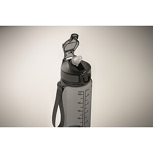 Sportovní láhev na vodu, 700ml, šedá