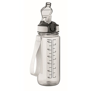 Sportovní láhev na vodu, 700ml, transparentní