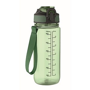Sportovní láhev na vodu, 700ml, zelená