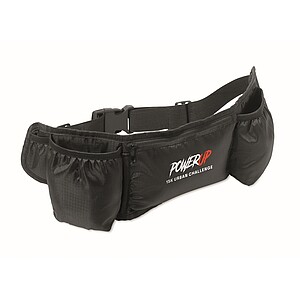 Sportovní ledvinka 420D RPET, černá