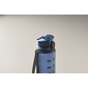 Sportovní RPET láhev 1000 ml, světle modrá