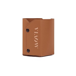 Stojánek na pera z RCS RPET a PU, hnědá