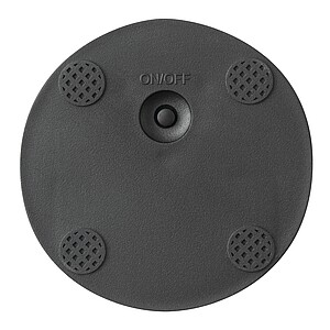 Stolní lampa z nerezové oceli, stříbrná