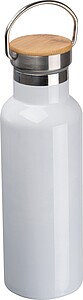 Sublimační láhev z nerezové oceli 500 ml, bílá
