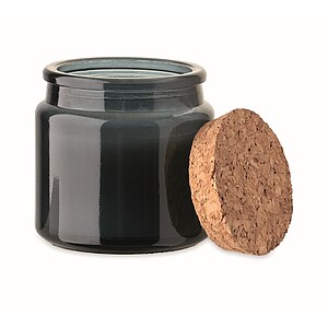 Svíčka z rostlinného vosku 70g, tmavě námořní modrá