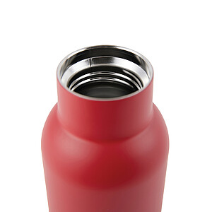 Termo láhev na pití z recyklované oceli, 800ml, červená